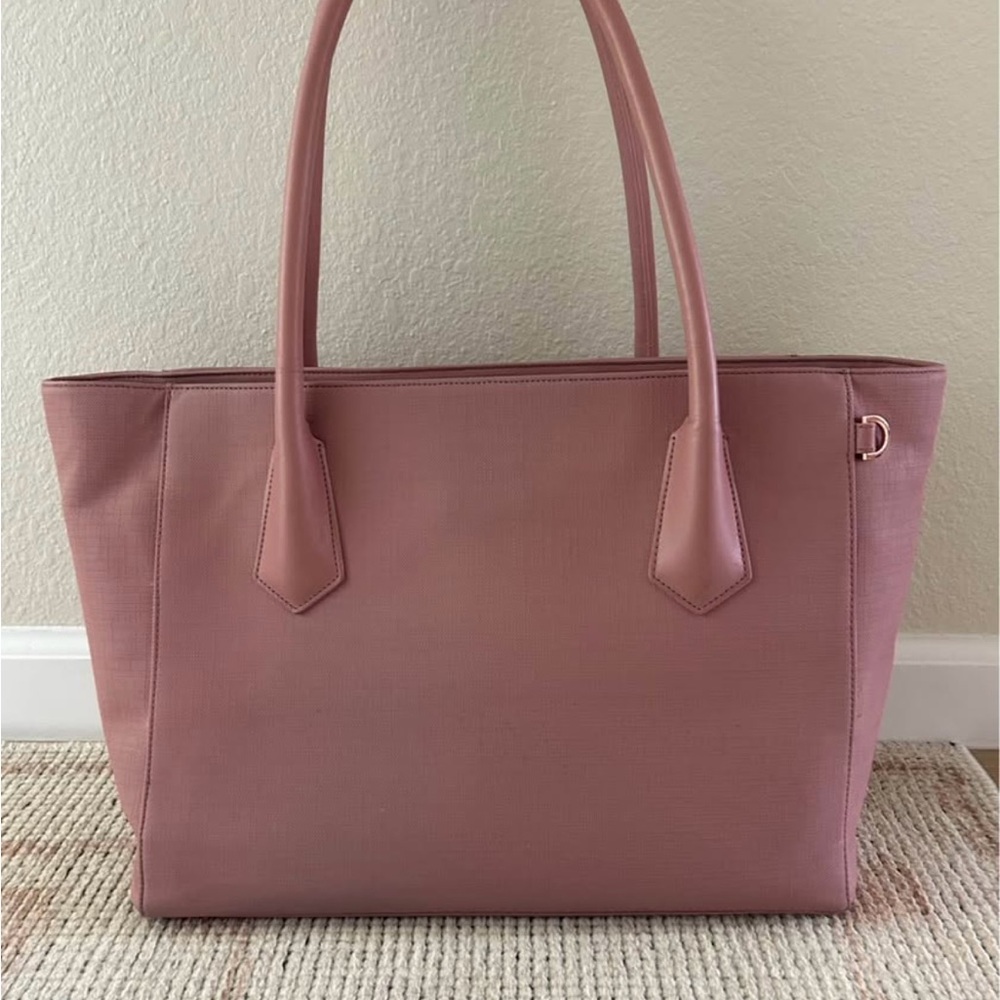 Dagne Dover Legend Signature Tote Pale Pink